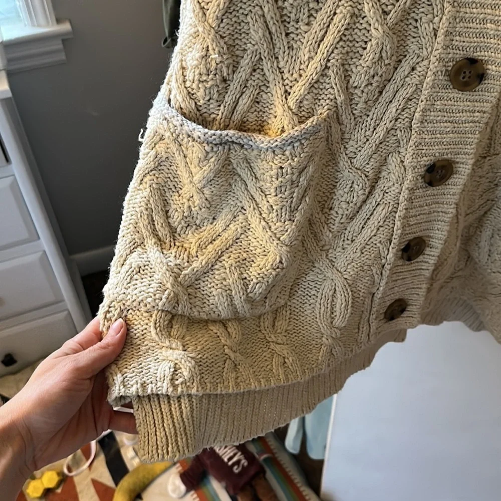 Free People oversized cardigan