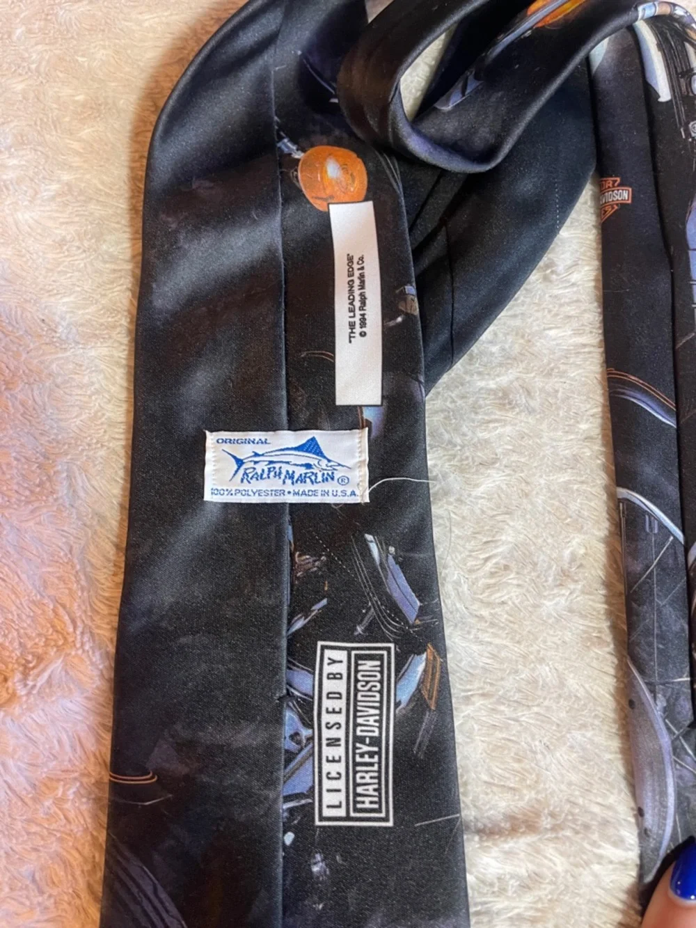 Harley-Davidson black tie