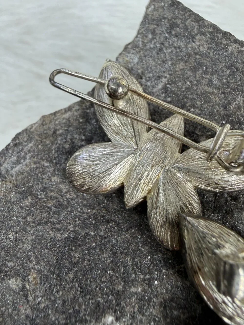 Vintage pair silver