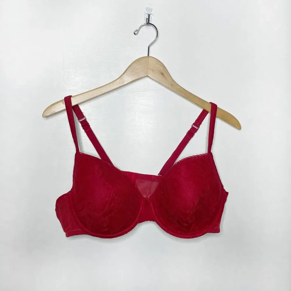 CACIQUE Red Lace Bra