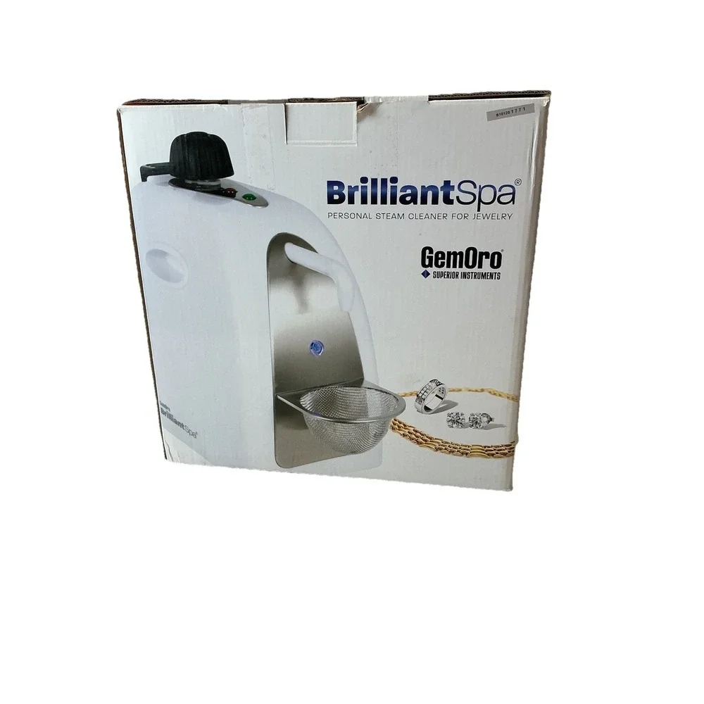 GEMORO Jewelry Steam Cleaner Brilliant Spa TESTED WORKS