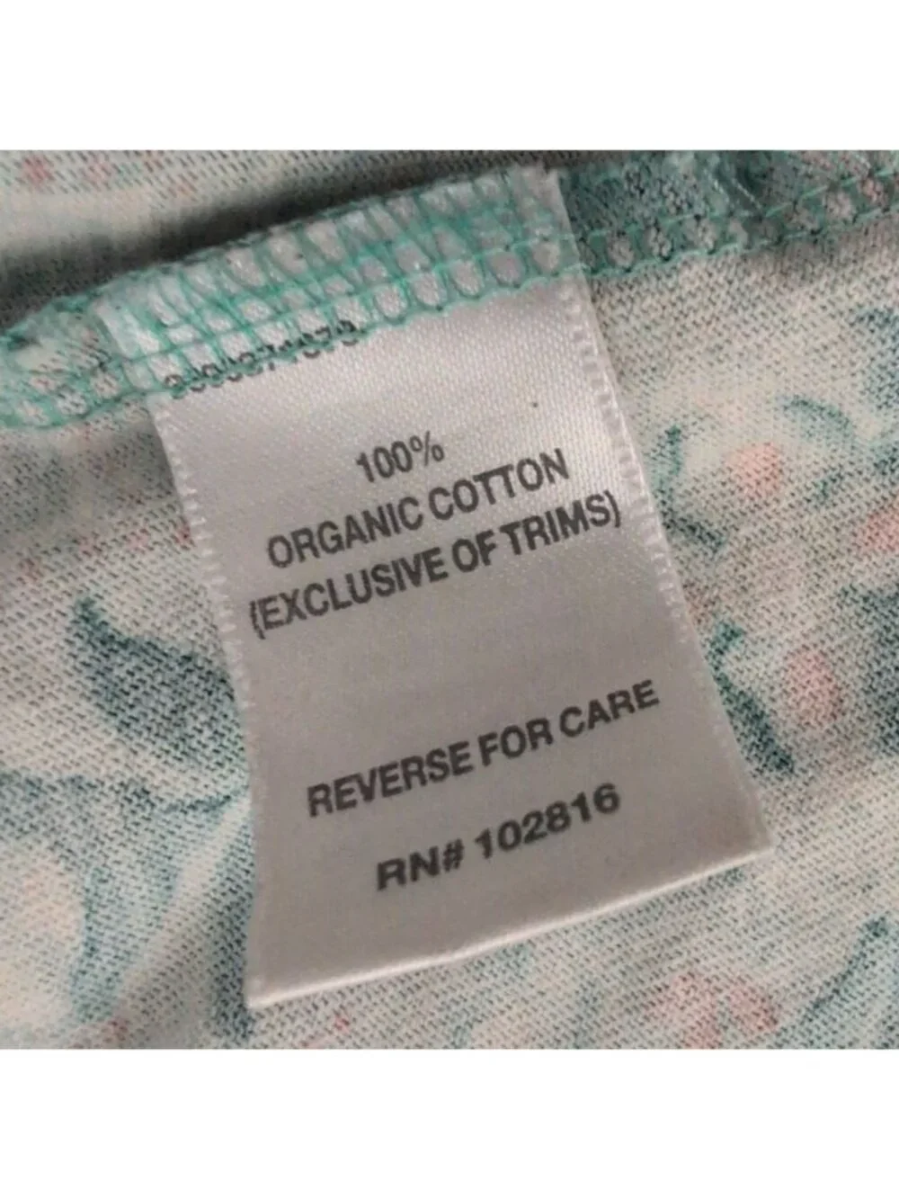 Garnet Hill green cotton
