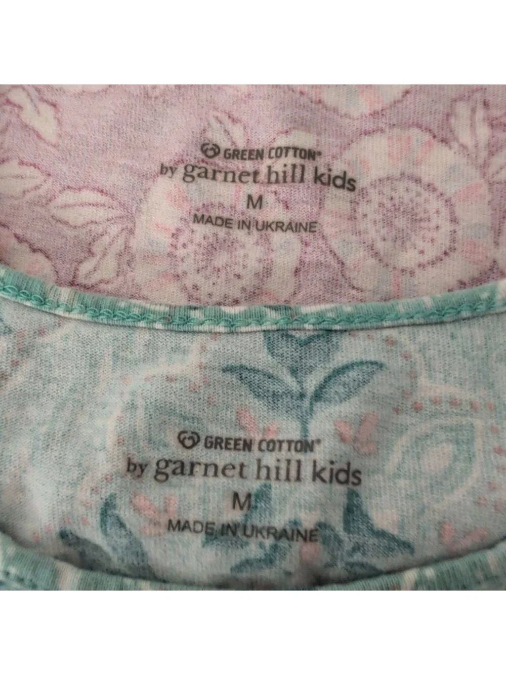 Garnet Hill green cotton