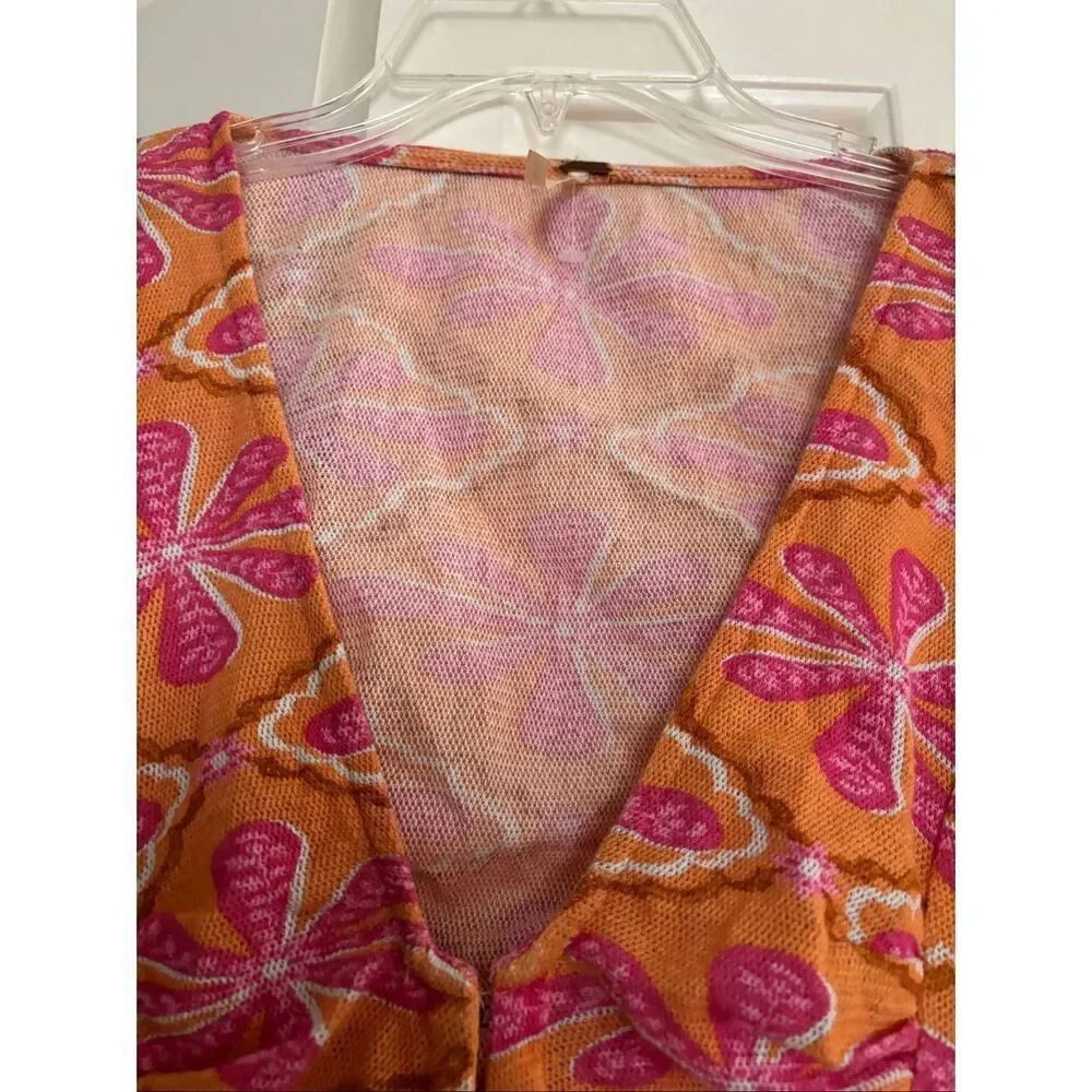 Free People mesh crop
