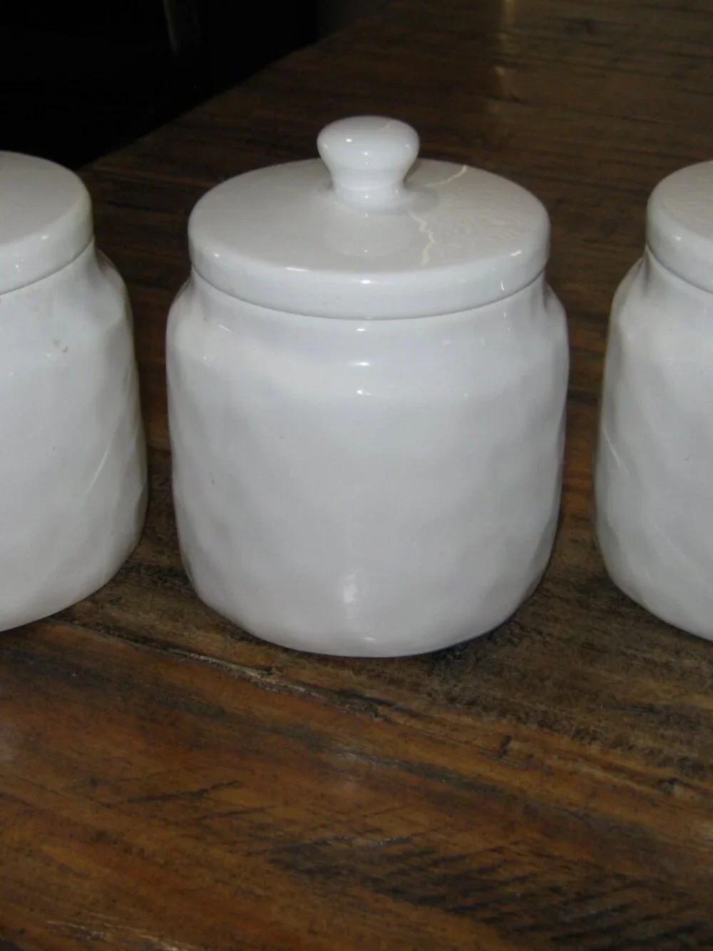 Barnyard Designs texture canisters