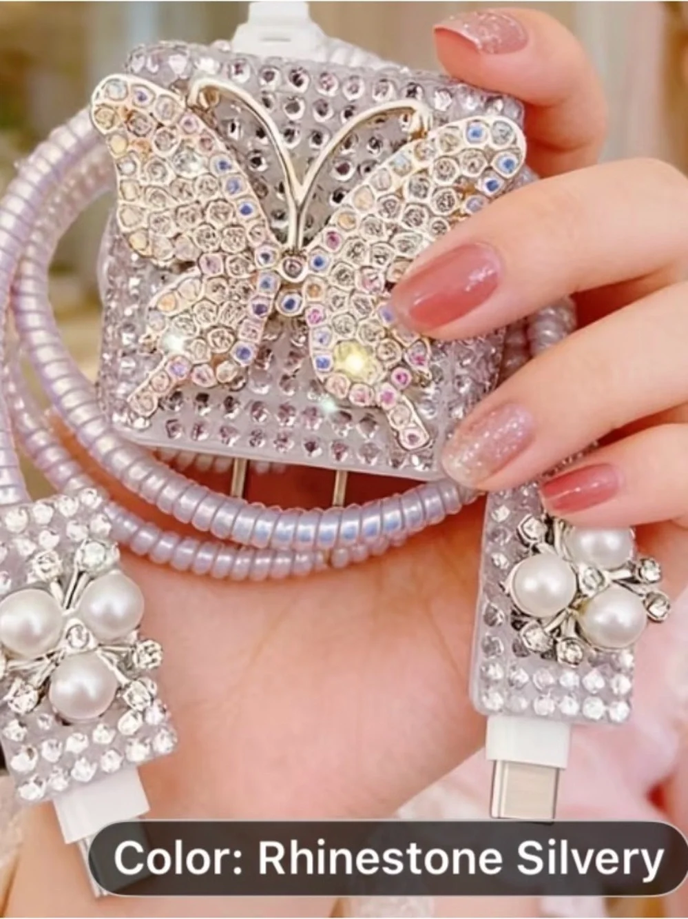 N/A rhinestone butterfly