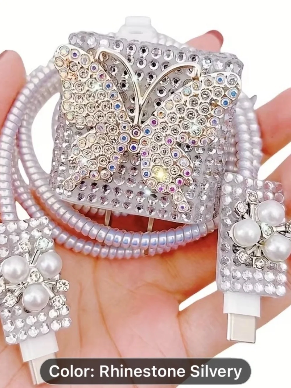 N/A rhinestone butterfly