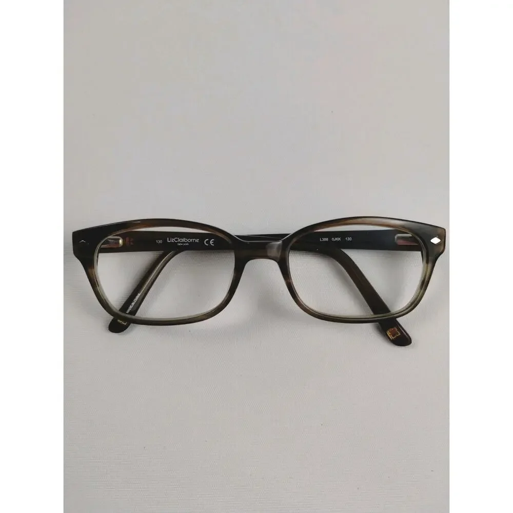 Liz Claiborne Eyeglass Frames Women's - L388 OJKK - 49-17-140 Brown Marble