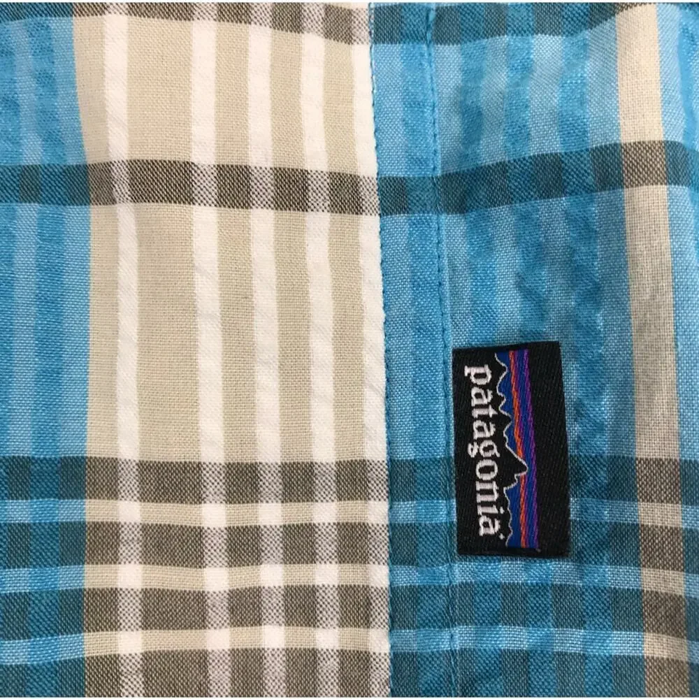 Patagonia puckerware plaid