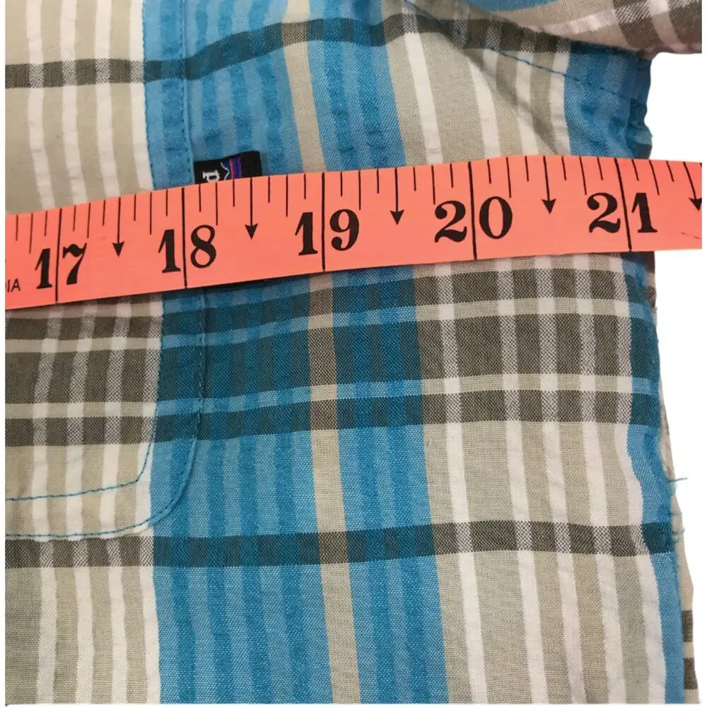 Patagonia puckerware plaid