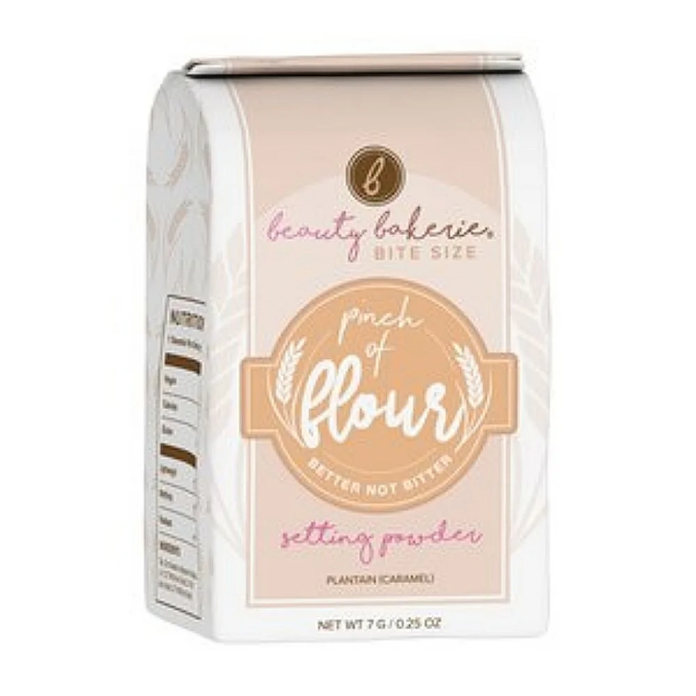 3 x Beauty Bakerie Pinch of Flour Setting Powder, Plantain (Caramel)