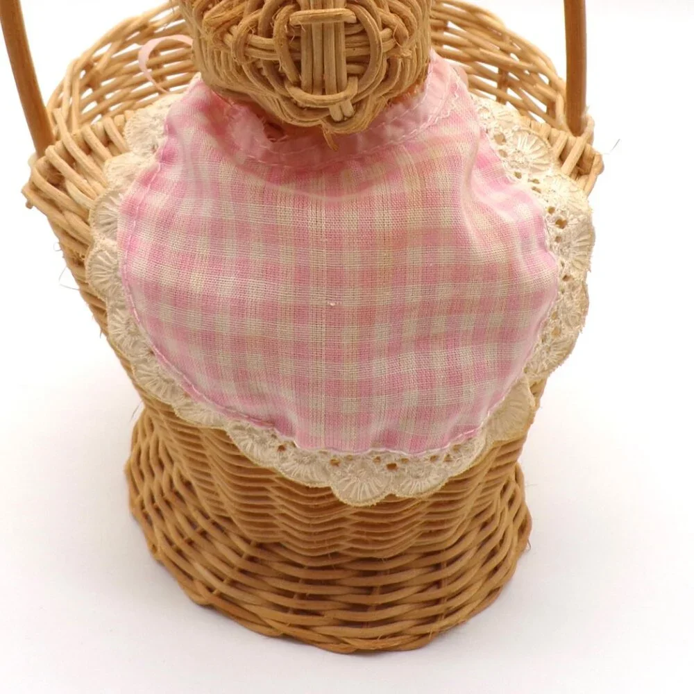 Vintage bunny basket