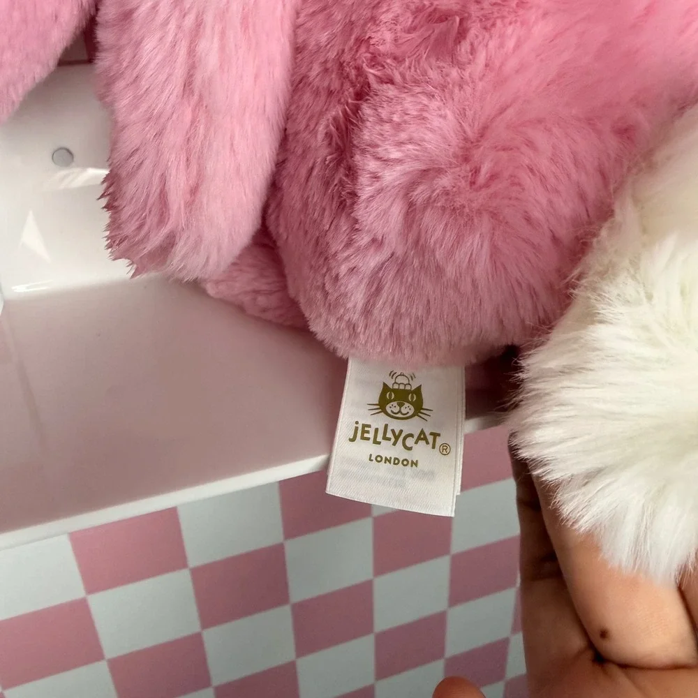 Authentic❤️ Jellycat Beijing‎ Limited Edition Blushkin Blossom Luxe Bunny NWT