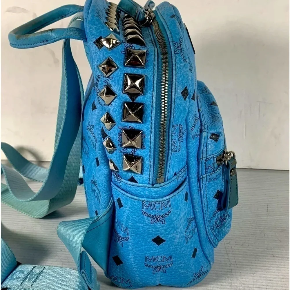 MCM backpack blue