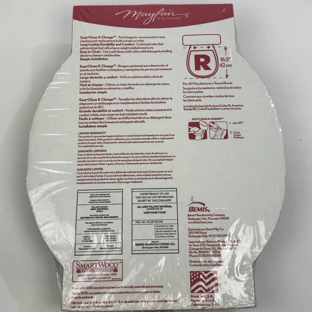 Mayfair soft toilet