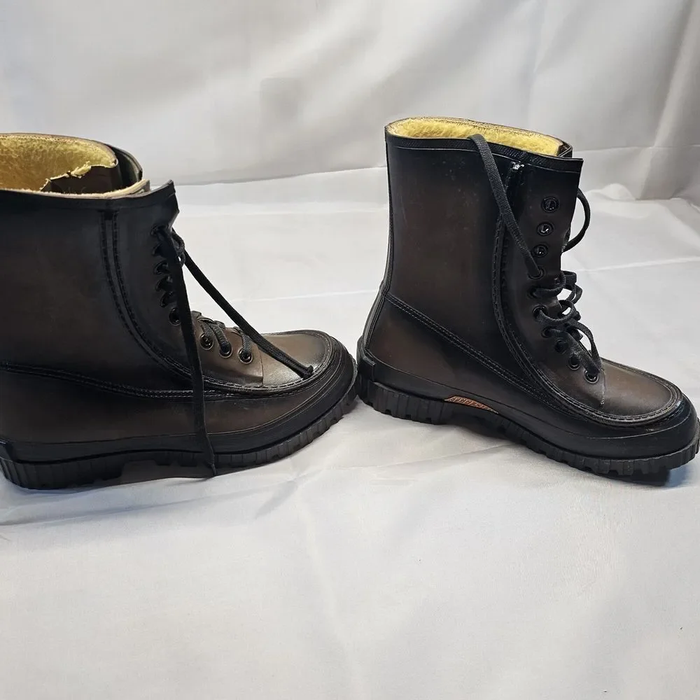 Steel‎ Shank rubber work boots Men Size 10