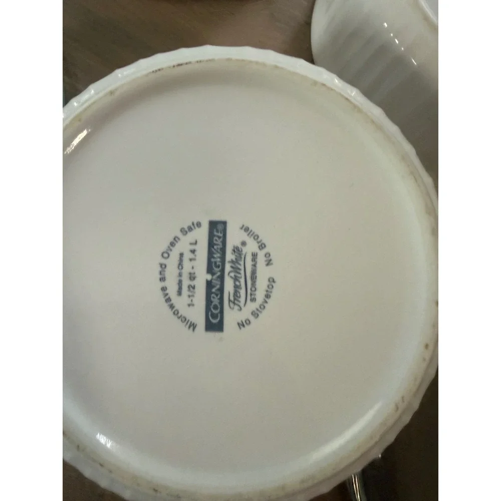 Corningware french white