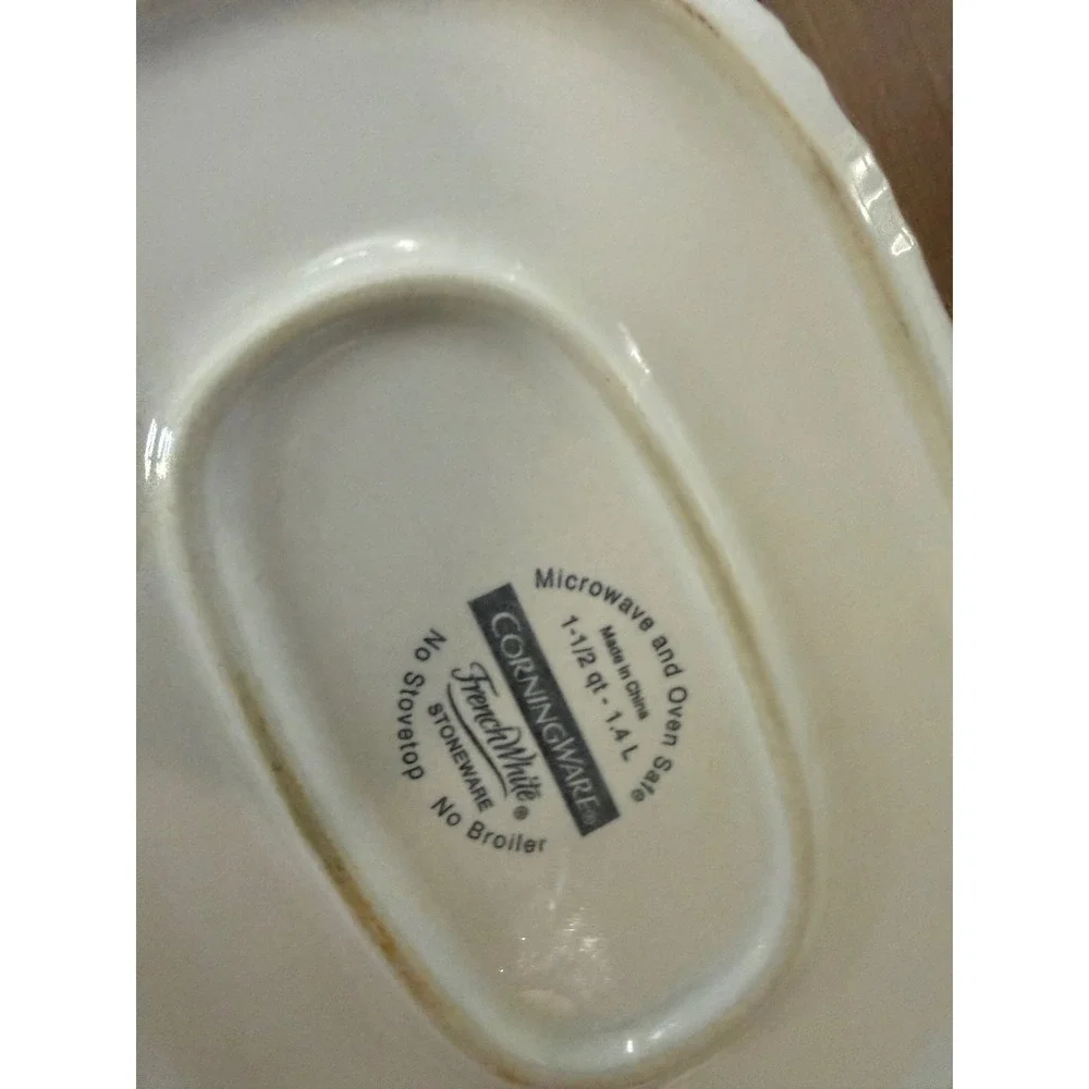 Corningware french white