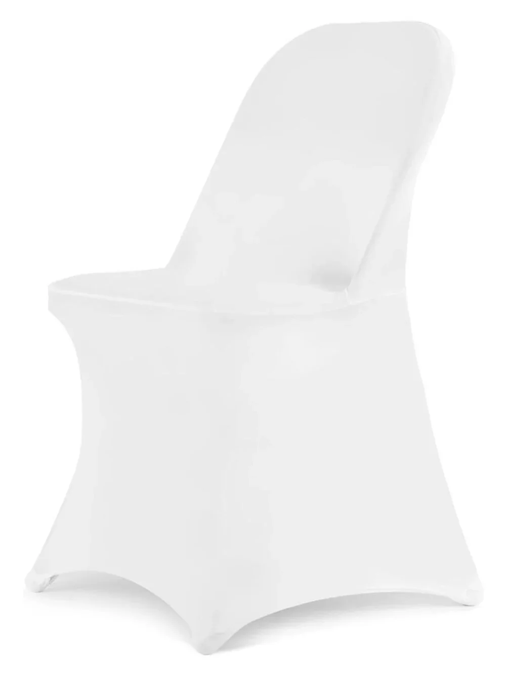 8 NEW White Event Stretch Banquet Folding Chair Covers Wedding
