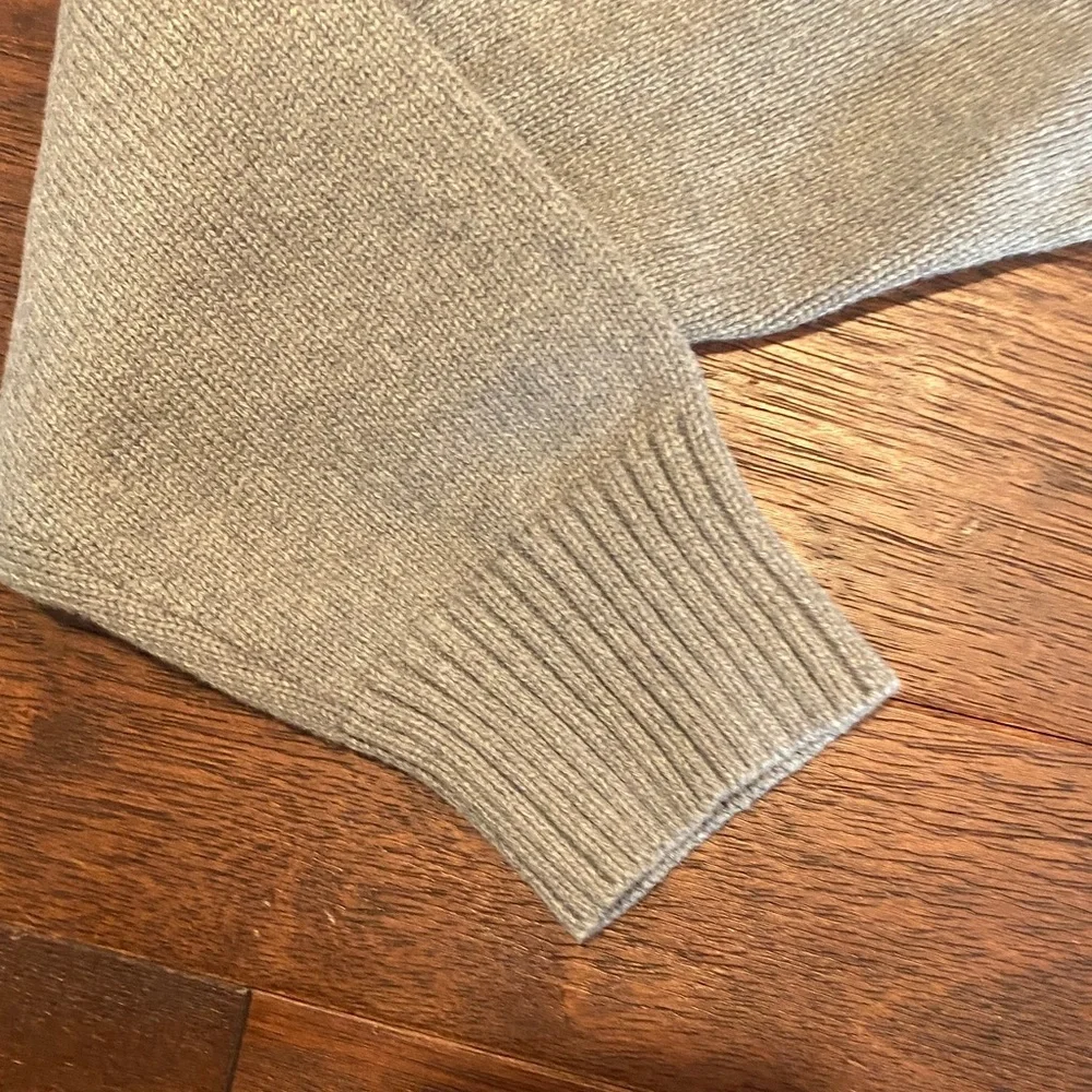 J. Crew Heather Gray Crewneck Sweater