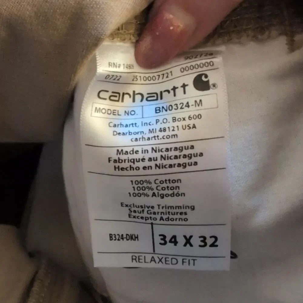 Carhartt relaxed fit