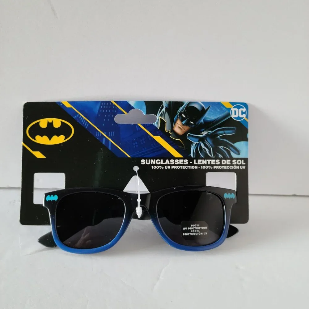 MINECRAFT & BATMAN TODDLER BOY'S SUNGLASSES- 2 PAIR BUNDLE -NWT