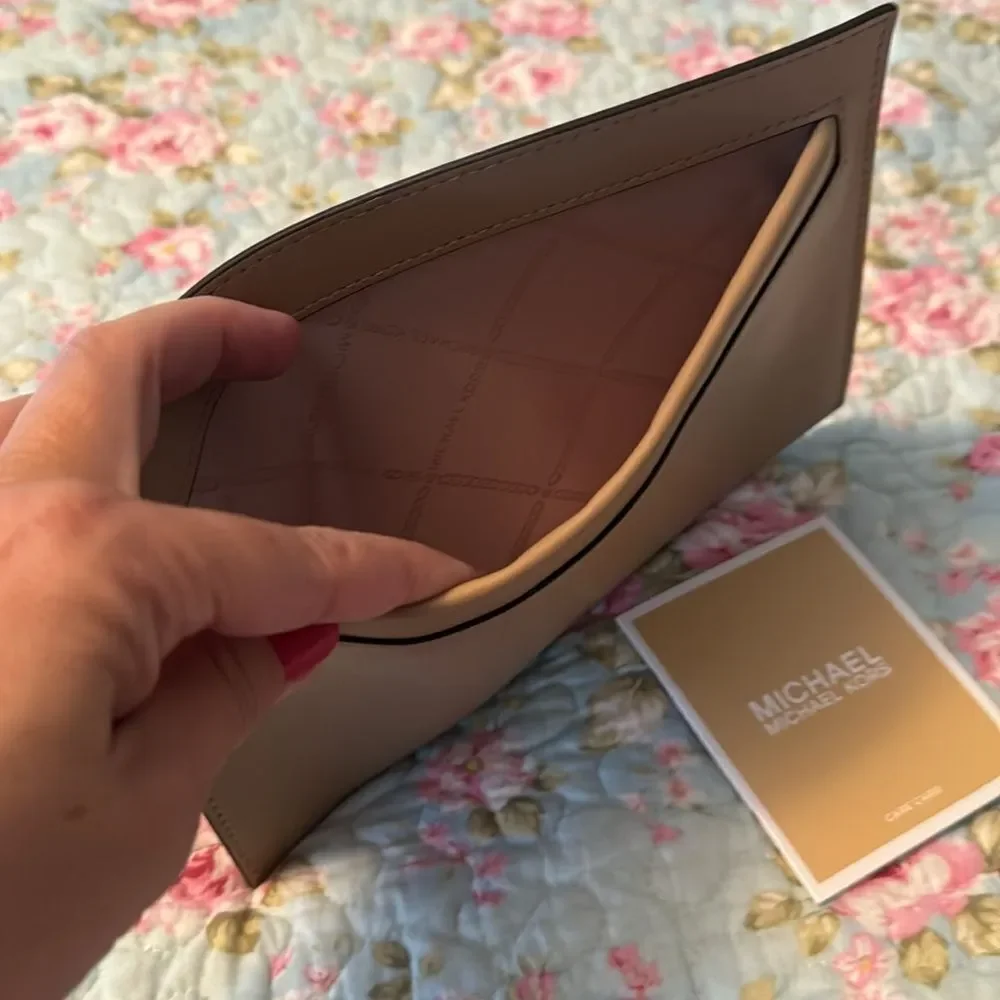 Michael Kors leather travel