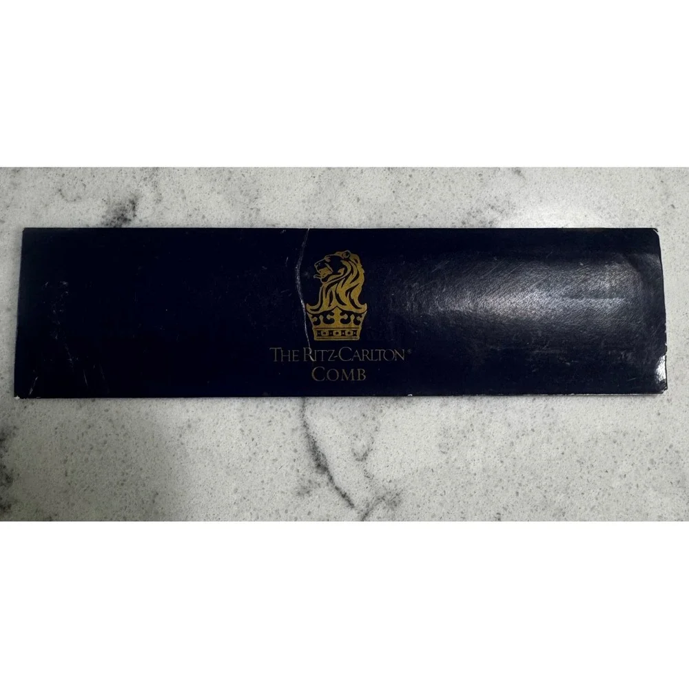 Vintage The Ritz-Carlton Hotel Comb – New in Original Sleeve – Rare Collectible