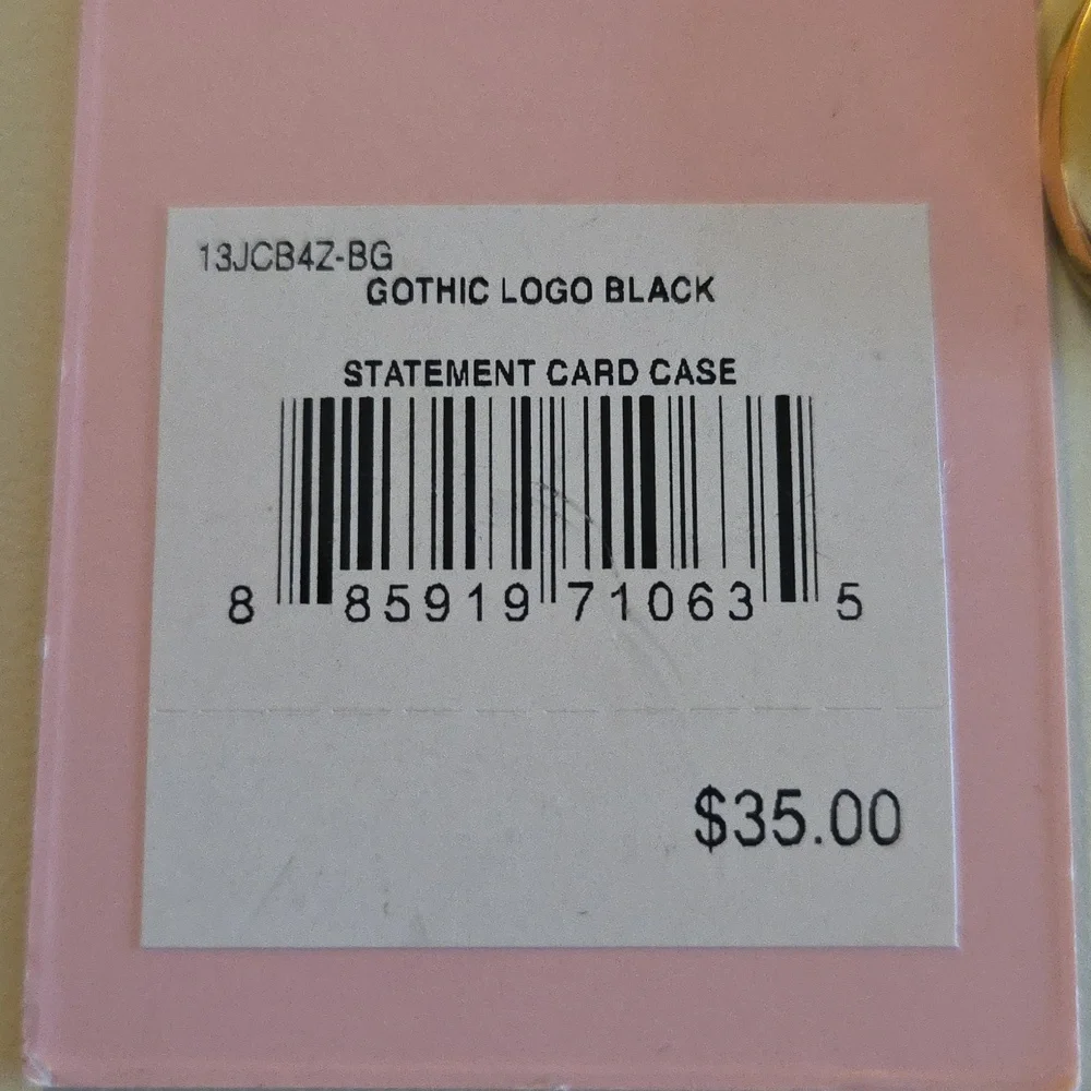 Juicy Couture statement card