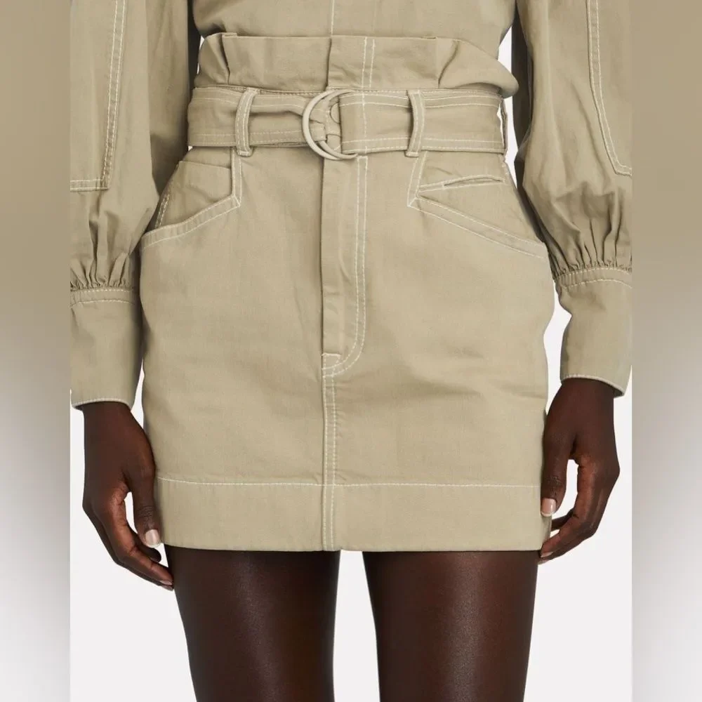Zimmermann Tan Mini Skirt
