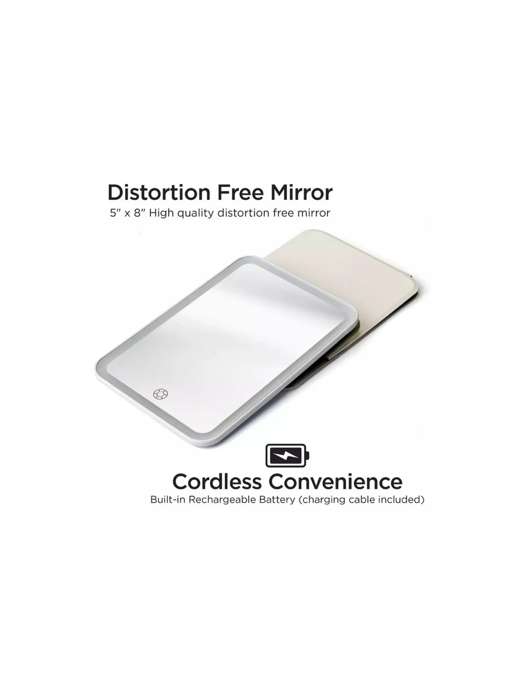 iHome portable mirror