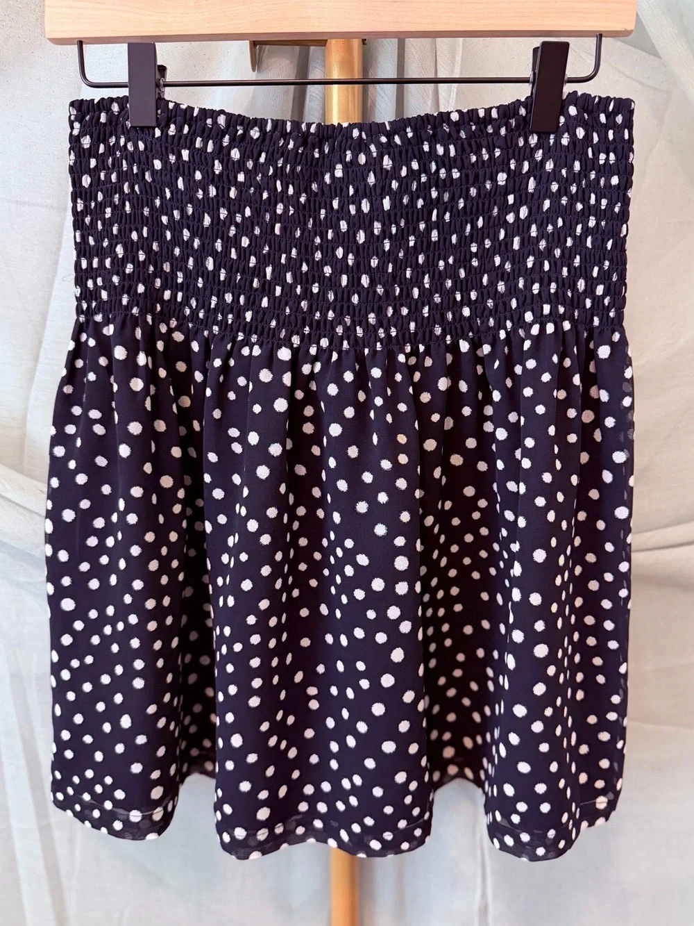 LOFT skirt smocked