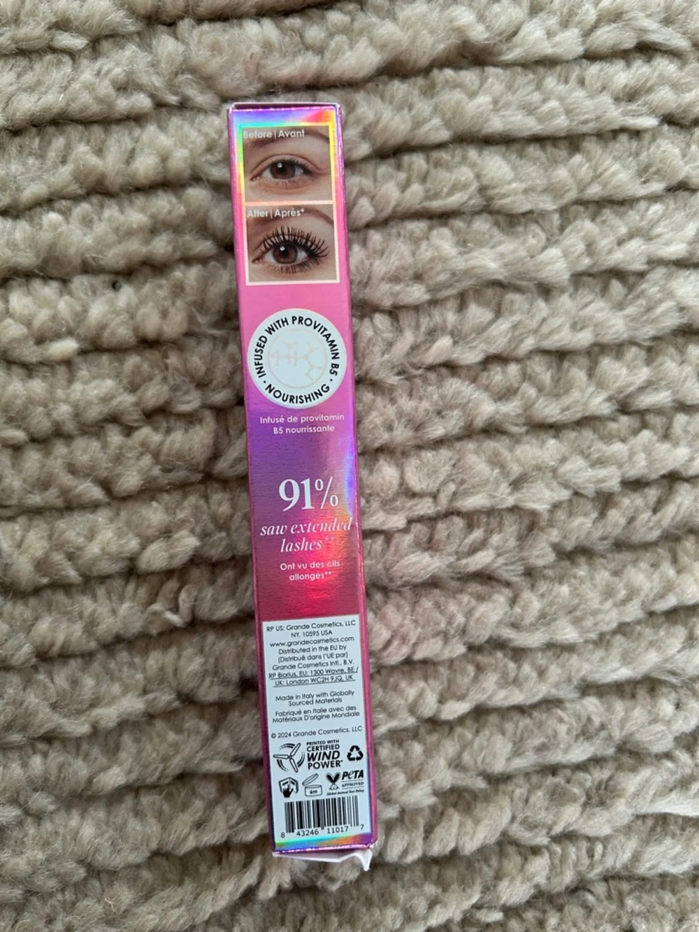 grande cosmetics black size