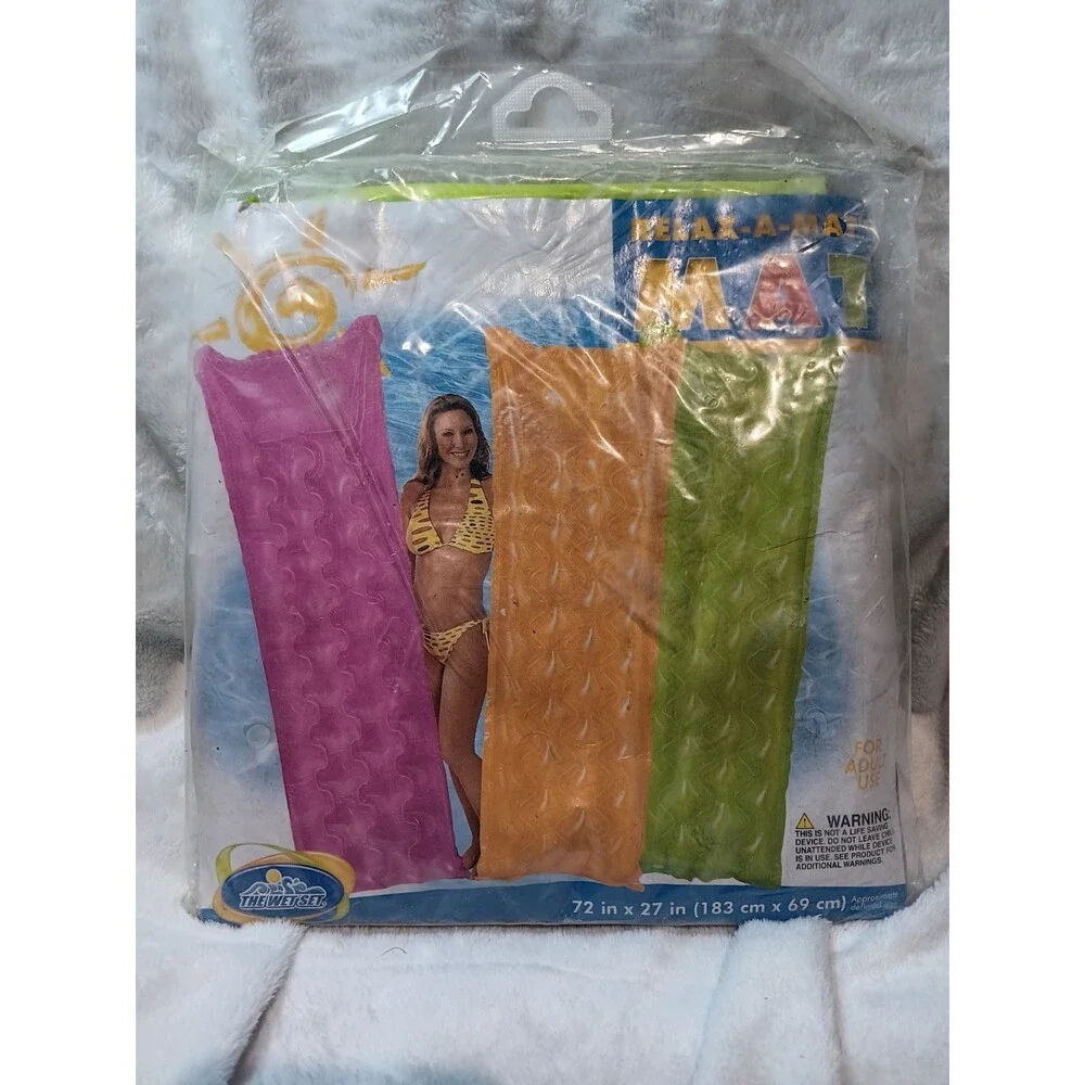 INTEX The Wet Set Swim Pool Air Mat Raft Float 72