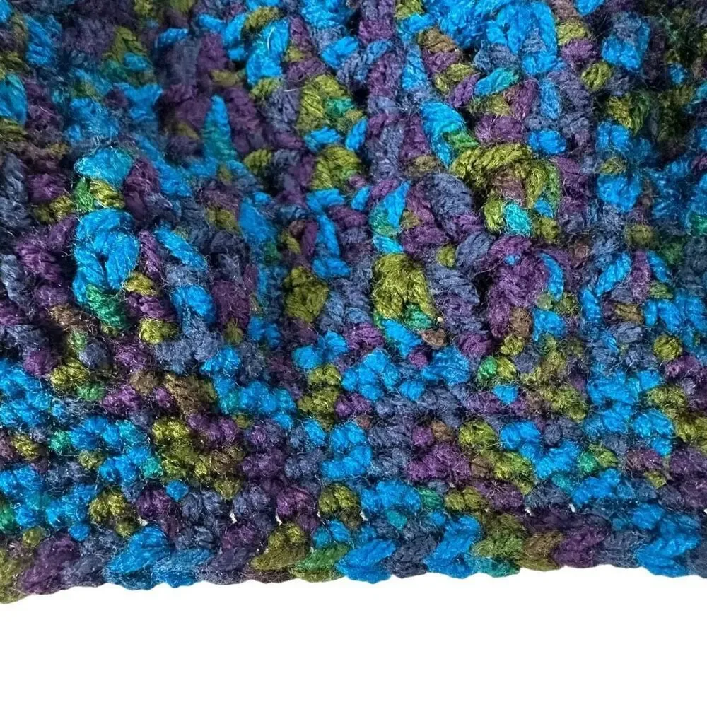 Homemade knit beanie