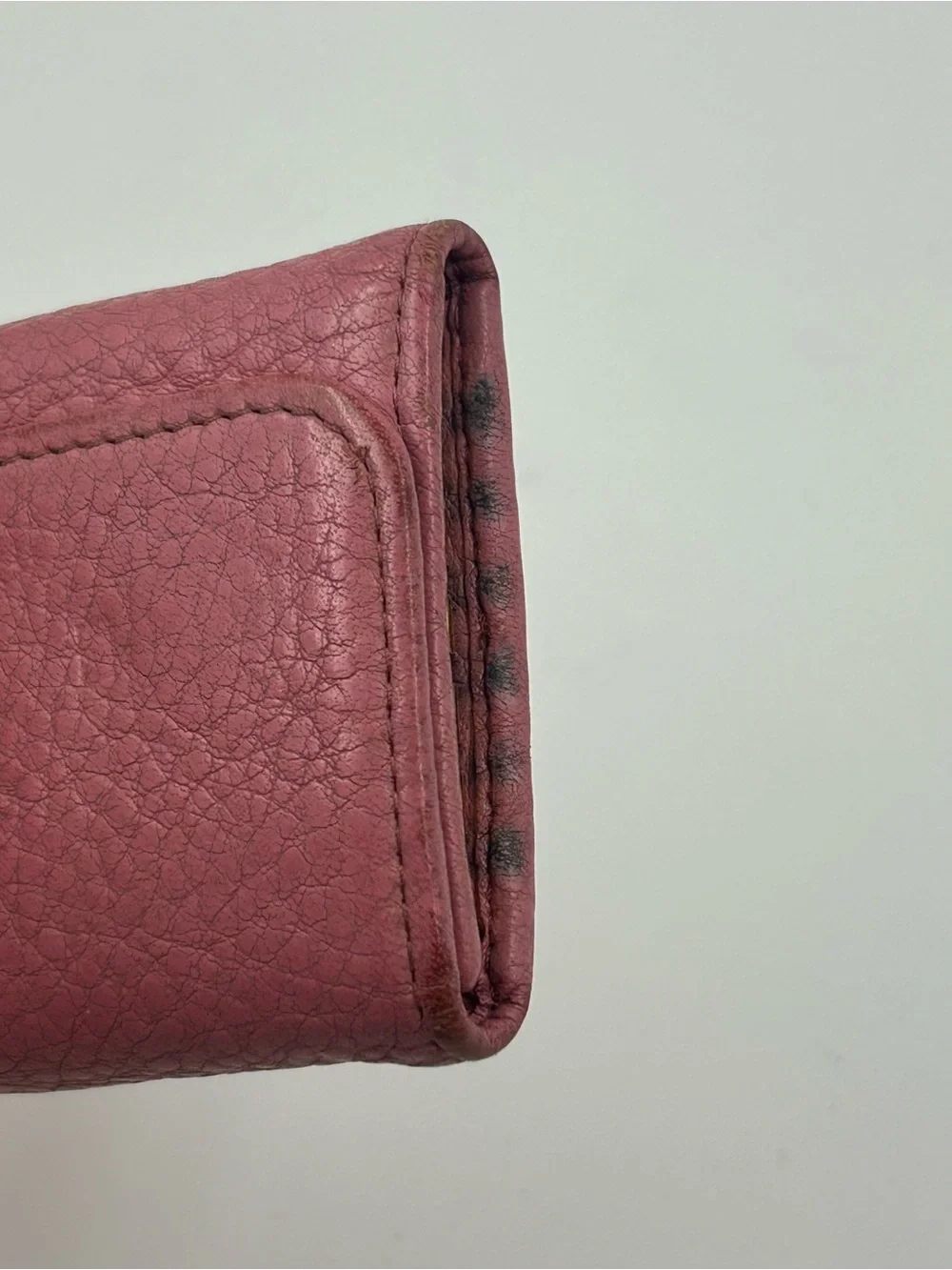 Prada pink pebbled