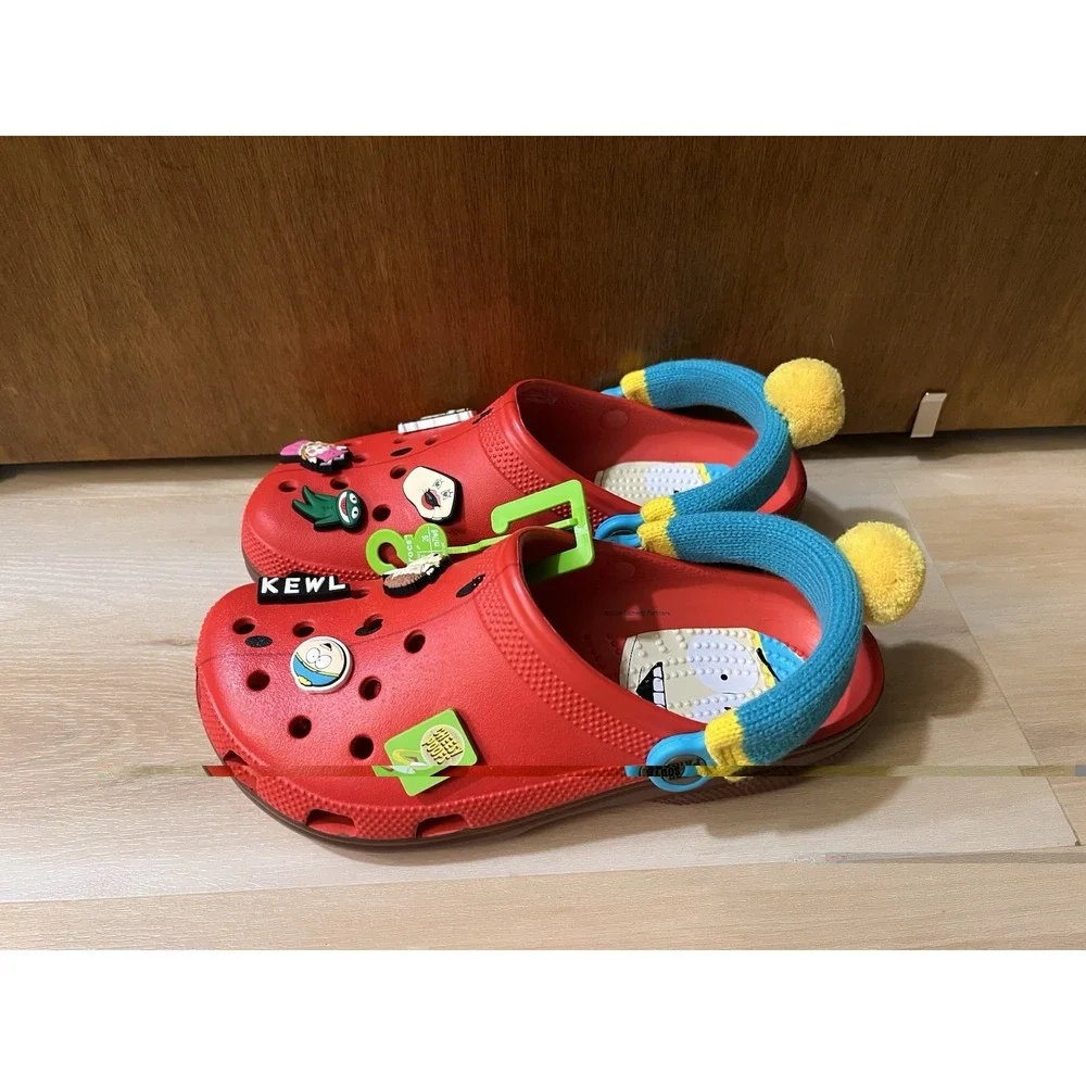 Crocs Adult South Park Cartman Cls Clg Clog Men's 8, Women's 10 Red New No Box