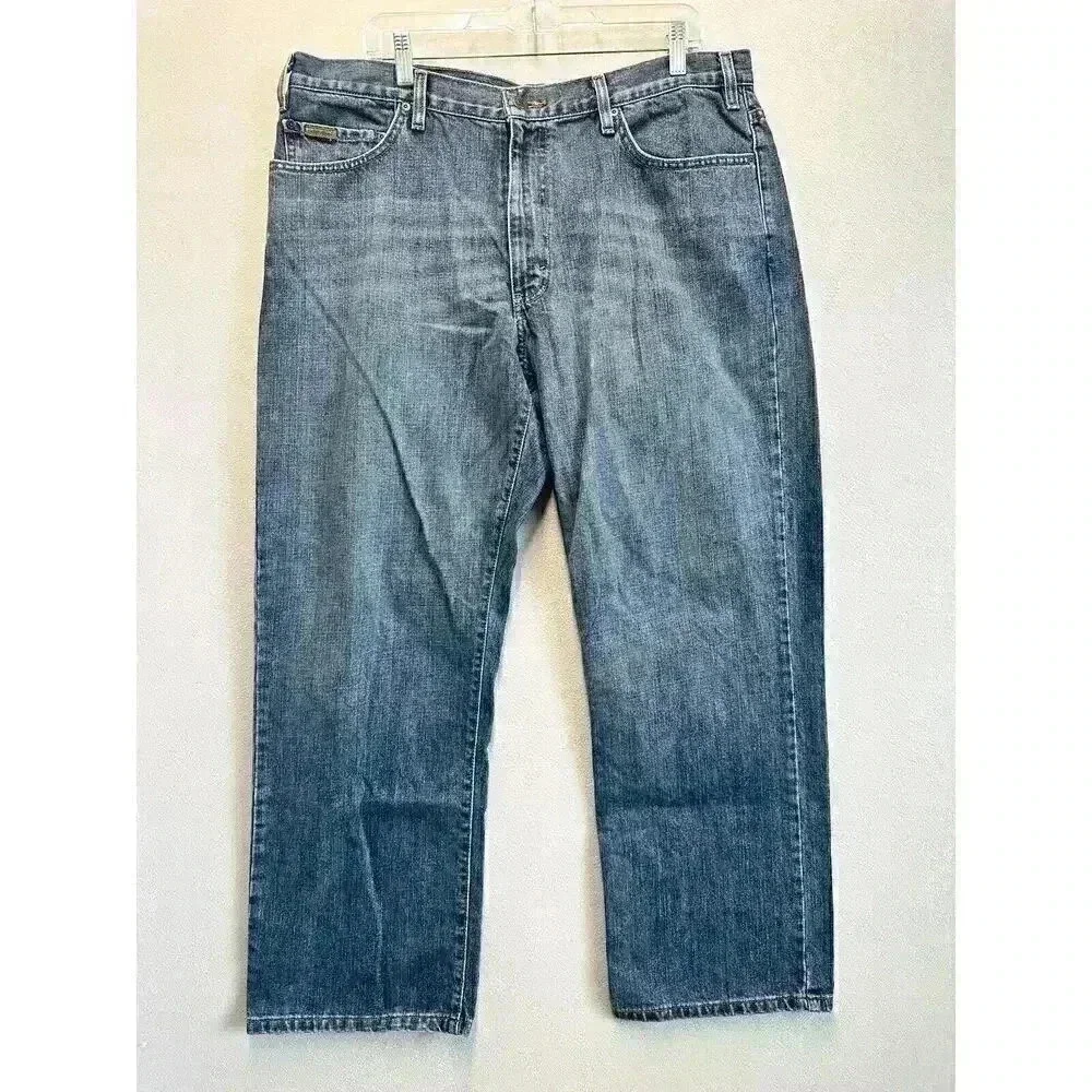 Eddie Bauer Jeans Men’s‎ 38x30 Original Fit Wide Leg Casual Wear Denim
