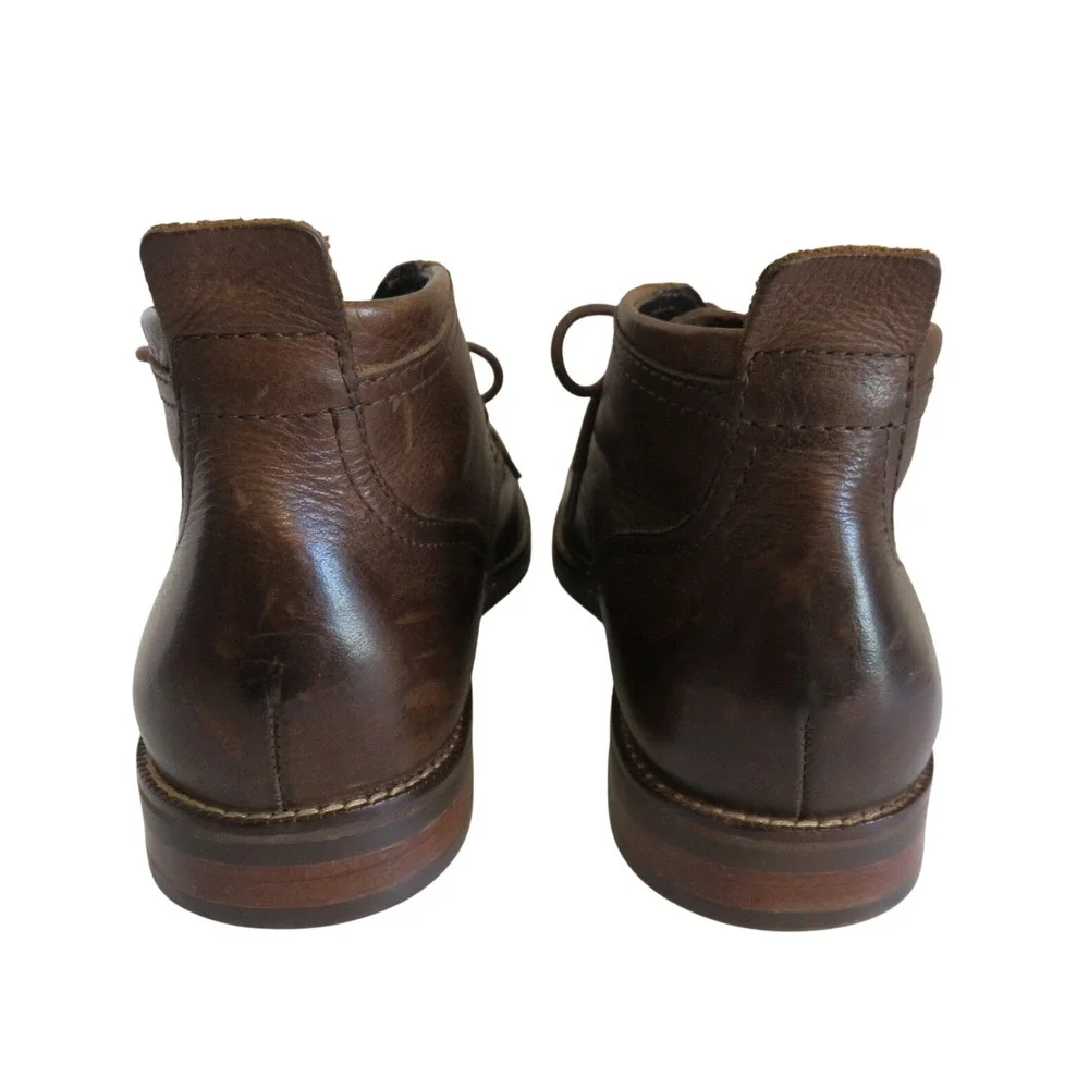 Cole Haan Mens Charles Brown‎ Leather Chukka Boots C11847 Size 9.5 M
