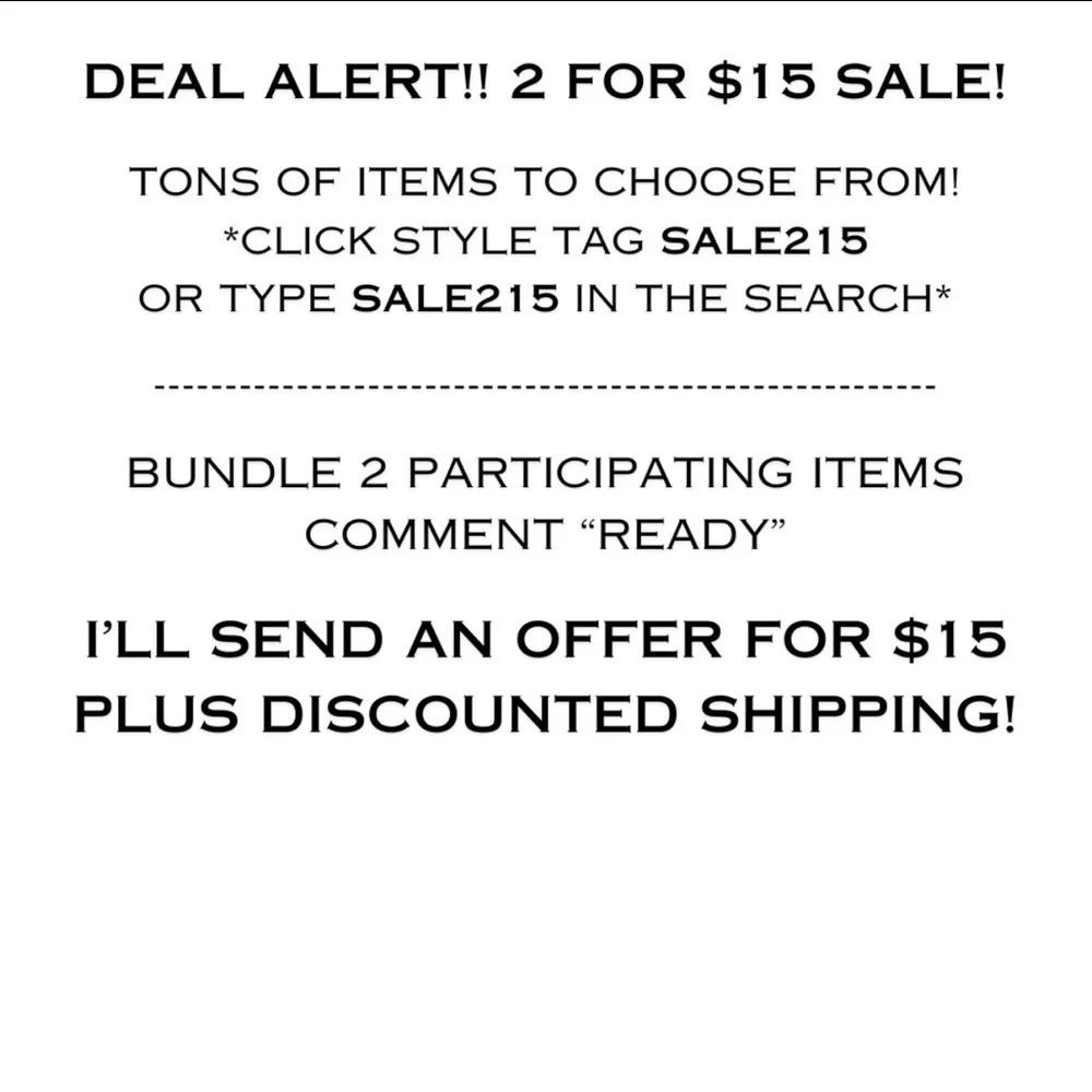 N/A deal alert