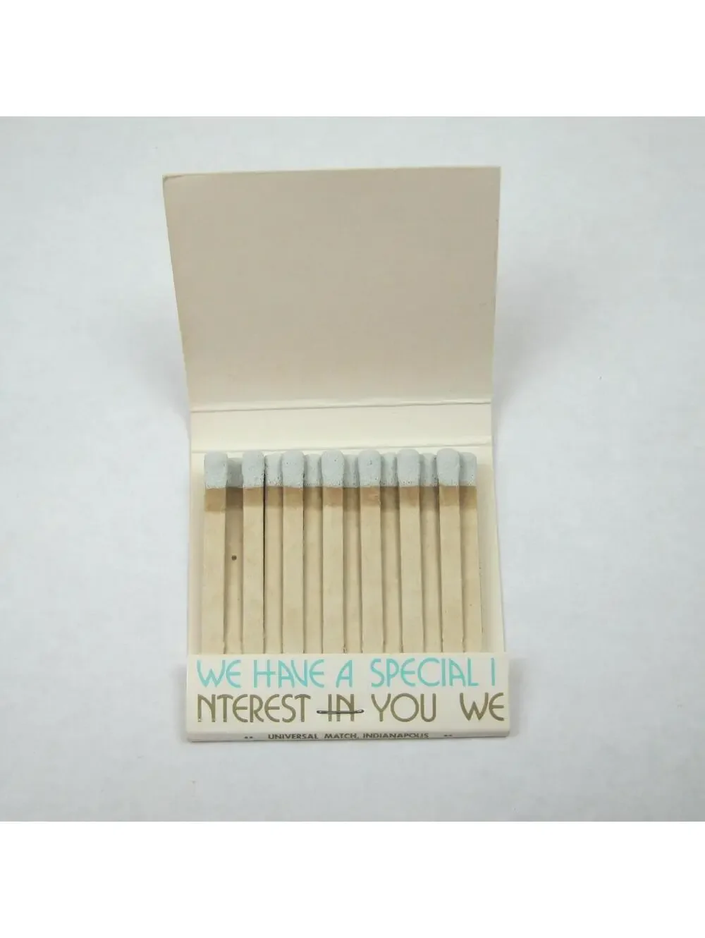 3 Matchbooks Indiana Union Trust Company MCL Cafeterias Merchants National Bank
