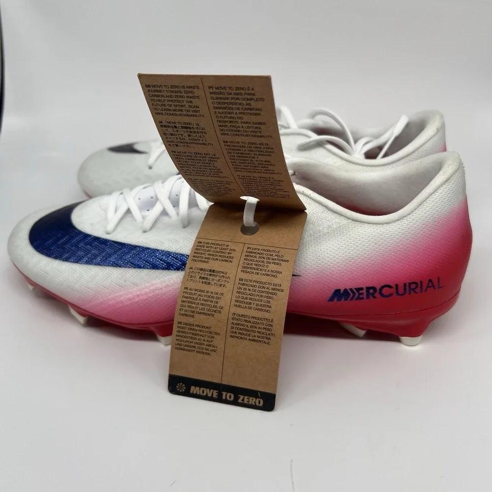 Nike Zoom Mercurial Vapor 16 Academy FG Soccer Cleats HJ7332-600 Men's 8 USA