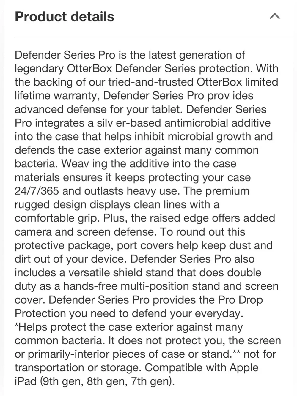 OtterBox heavy camera