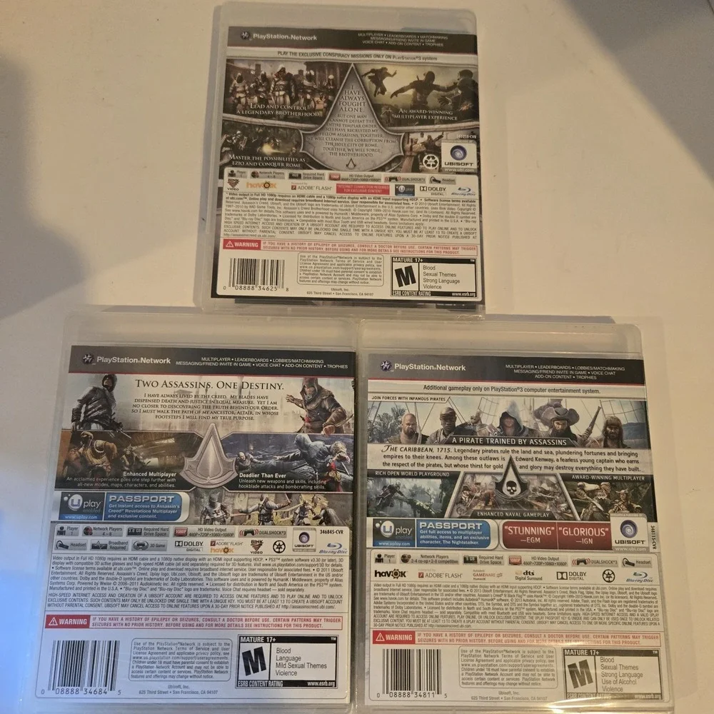 N/A three new