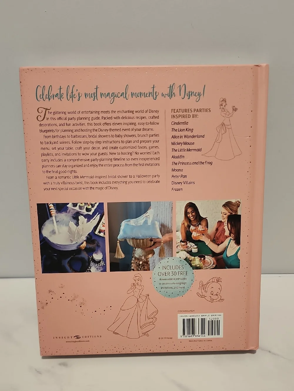 Disney entertaining cookbook