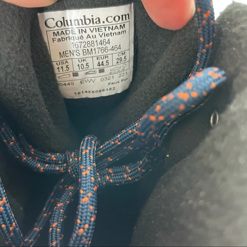 Columbia Firecamp Waterproof Men’s Boots Size 11.5 200g Insulation