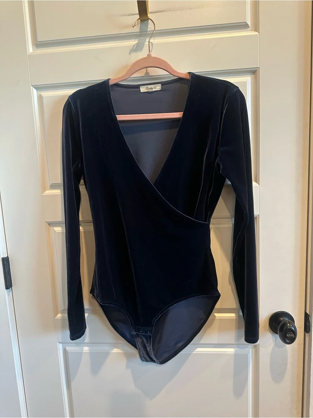 Madewell velvet wrap