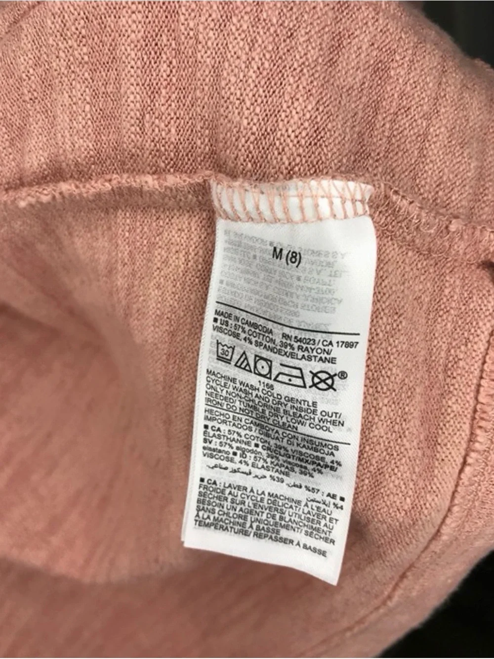 Old Navy Open-Front Pocket Cardigan - Dusty Peach