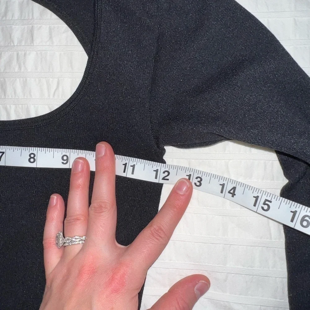 Zara black long