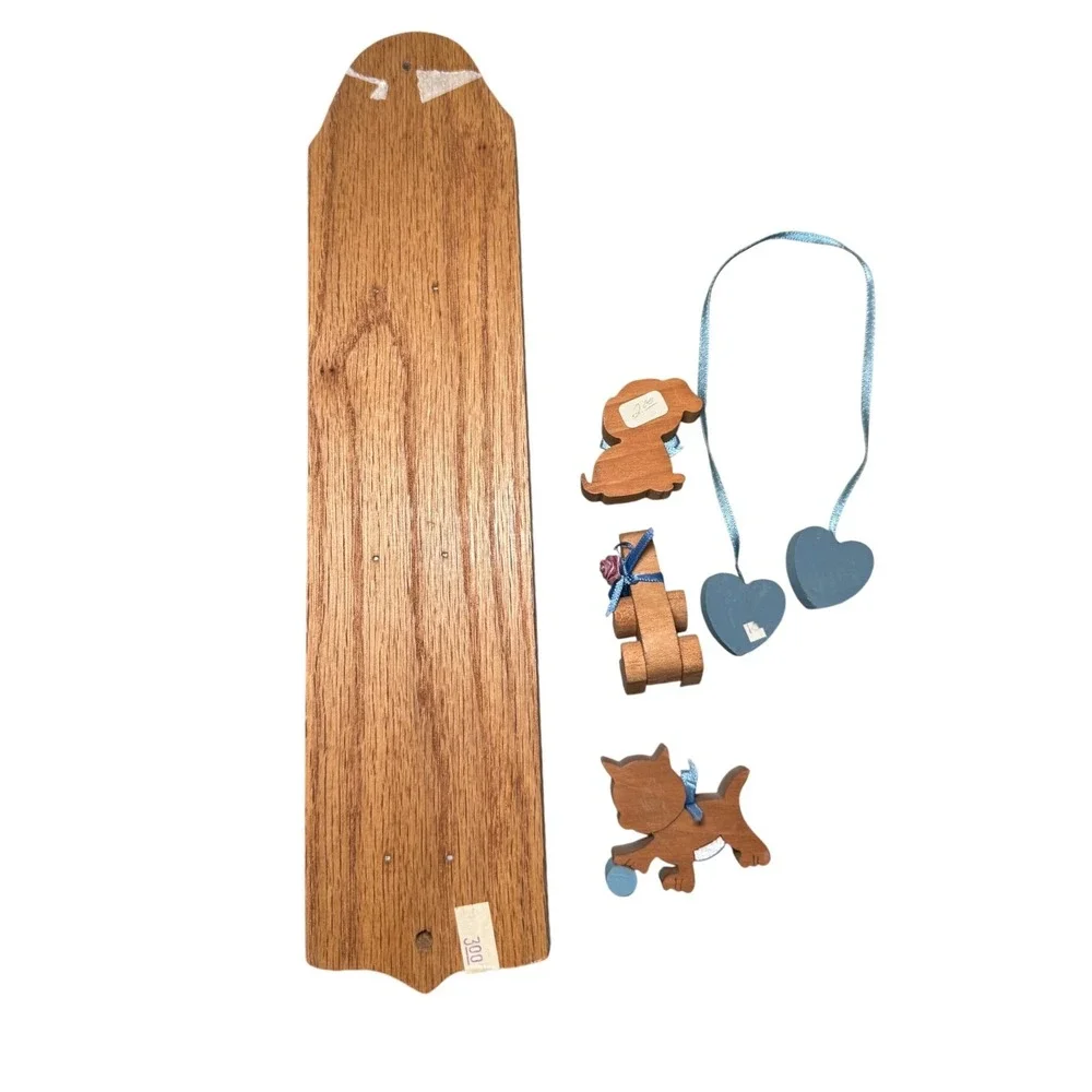 vintage handcrafted wooden